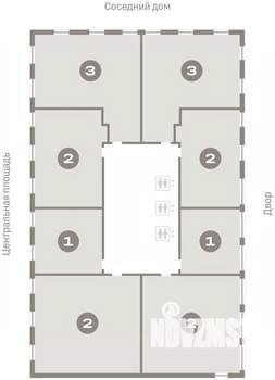 2-к квартира, вторичка, 92м2, 2/23 этаж