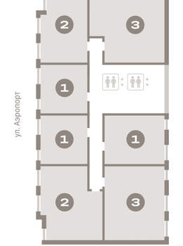 3-к квартира, вторичка, 79м2, 14/15 этаж
