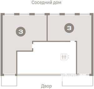 2-к квартира, вторичка, 95м2, 2/12 этаж