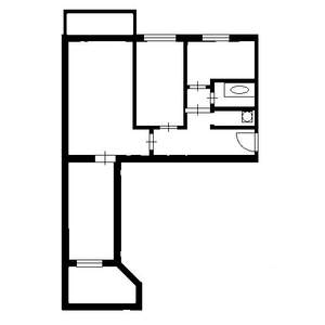 3-к квартира, вторичка, 59м2, 2/9 этаж