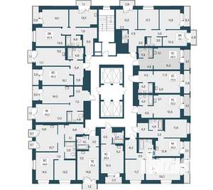 Студия квартира, вторичка, 30м2, 11/30 этаж