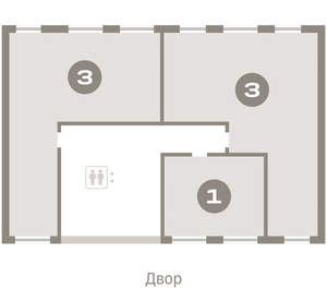 1-к квартира, вторичка, 35м2, 7/12 этаж