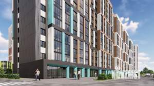 2-к квартира, строящийся дом, 62м2, 6/25 этаж