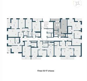 2-к квартира, вторичка, 47м2, 12/18 этаж