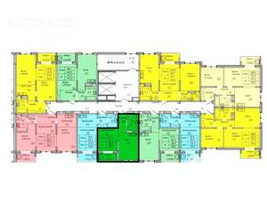 1-к квартира, вторичка, 38м2, 12/17 этаж