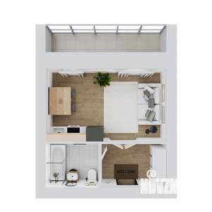 Студия квартира, вторичка, 29м2, 9/12 этаж