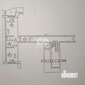 1-к квартира, вторичка, 35м2, 1/10 этаж