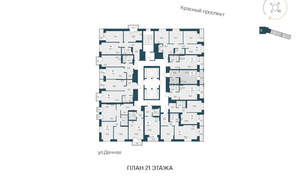 Студия квартира, вторичка, 30м2, 21/30 этаж
