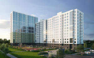 Студия квартира, вторичка, 41м2, 1/17 этаж