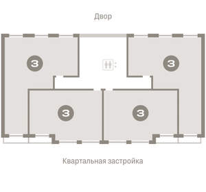 3-к квартира, вторичка, 82м2, 6/15 этаж