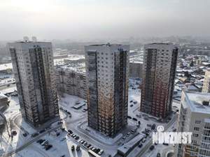 1-к квартира, строящийся дом, 40м2, 18/22 этаж