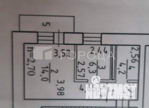 1-к квартира, вторичка, 30м2, 4/10 этаж