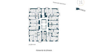 Студия квартира, вторичка, 29м2, 19/30 этаж