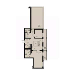 3-к квартира, вторичка, 105м2, 21/23 этаж