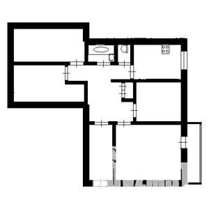 4-к квартира, вторичка, 77м2, 6/9 этаж