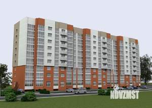 1-к квартира, строящийся дом, 26м2, 9/9 этаж