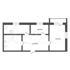 2-к квартира, вторичка, 43м2, 3/9 этаж