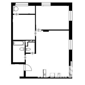 2-к квартира, вторичка, 73м2, 15/16 этаж
