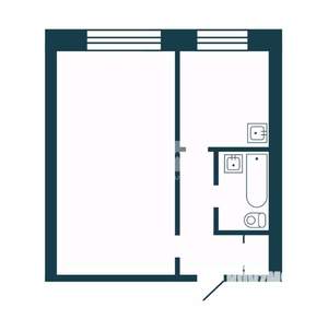 1-к квартира, вторичка, 32м2, 2/9 этаж