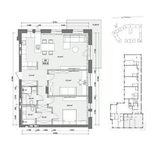 3-к квартира, вторичка, 113м2, 2/6 этаж