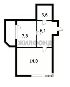 1-к квартира, вторичка, 32м2, 5/19 этаж