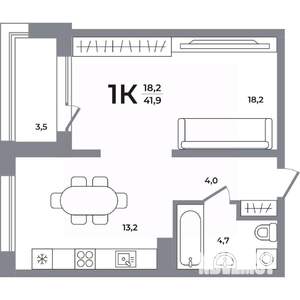 Фото квартиры на продажу (1)