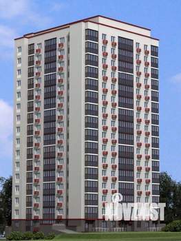 2-к квартира, строящийся дом, 55м2, 16/16 этаж