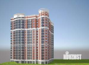 2-к квартира, строящийся дом, 43м2, 14/16 этаж