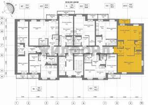 3-к квартира, вторичка, 74м2, 12/13 этаж