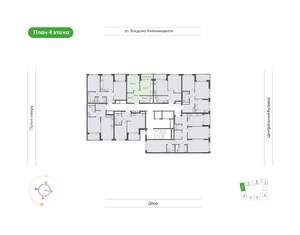 1-к квартира, вторичка, 35м2, 4/11 этаж