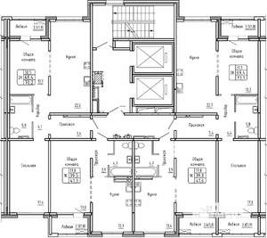 2-к квартира, вторичка, 73м2, 10/14 этаж