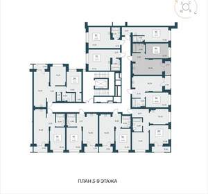 1-к квартира, вторичка, 40м2, 9/25 этаж