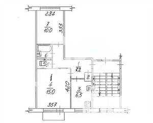 2-к квартира, вторичка, 43м2, 2/5 этаж