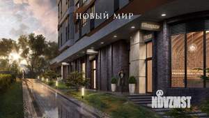 1-к квартира, строящийся дом, 43м2, 13/24 этаж