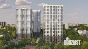 3-к квартира, строящийся дом, 69м2, 18/25 этаж