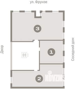 2-к квартира, вторичка, 80м2, 9/9 этаж