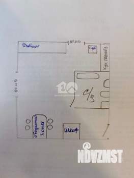 Студия квартира, вторичка, 18м2, 1/4 этаж