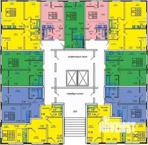 1-к квартира, сданный дом, 39м2, 15/18 этаж