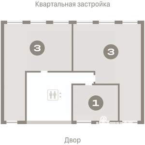 3-к квартира, вторичка, 95м2, 6/9 этаж