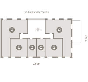 2-к квартира, вторичка, 115м2, 2/17 этаж