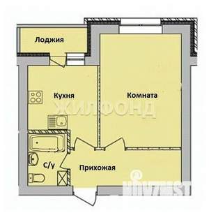 1-к квартира, вторичка, 35м2, 1/9 этаж