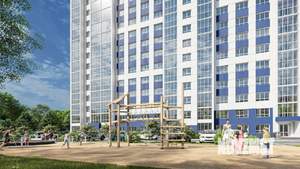 3-к квартира, строящийся дом, 87м2, 8/17 этаж