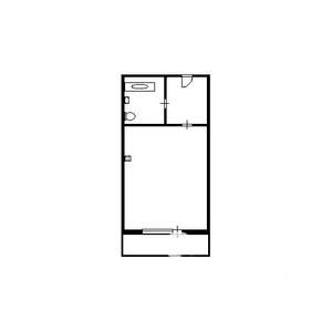 1-к квартира, вторичка, 20м2, 2/10 этаж