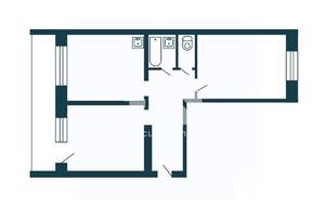 2-к квартира, вторичка, 66м2, 8/9 этаж