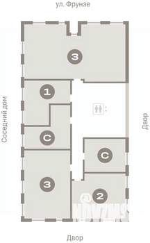 3-к квартира, вторичка, 113м2, 6/9 этаж