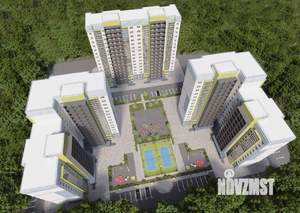 2-к квартира, строящийся дом, 67м2, 3/15 этаж
