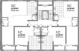 3-к квартира, вторичка, 105м2, 3/19 этаж