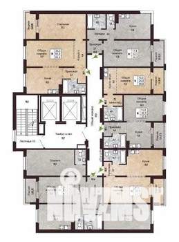 3-к квартира, строящийся дом, 88м2, 8/17 этаж