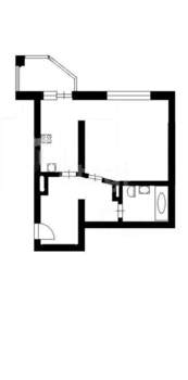 1-к квартира, вторичка, 33м2, 12/17 этаж