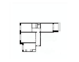 3-к квартира, вторичка, 65м2, 6/9 этаж